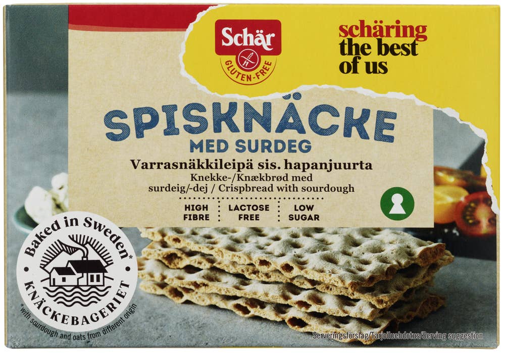 Schär Spisknäcke med surdeig