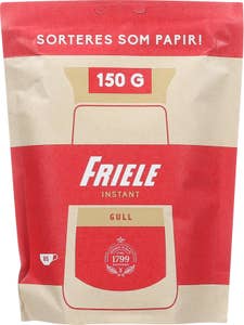 Friele Instant Gull refil Pulverkaffe