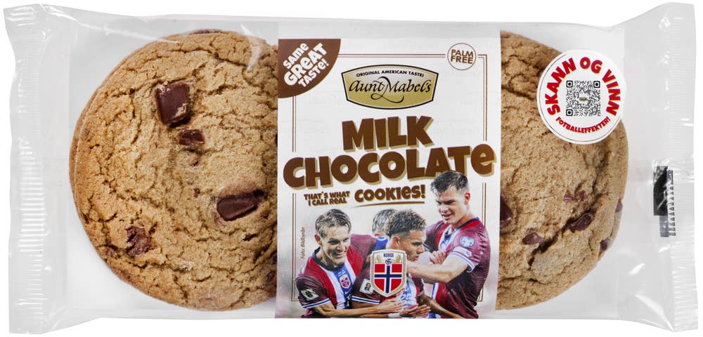 Aunt Mabels Milk Chocolate Cookie 4pk