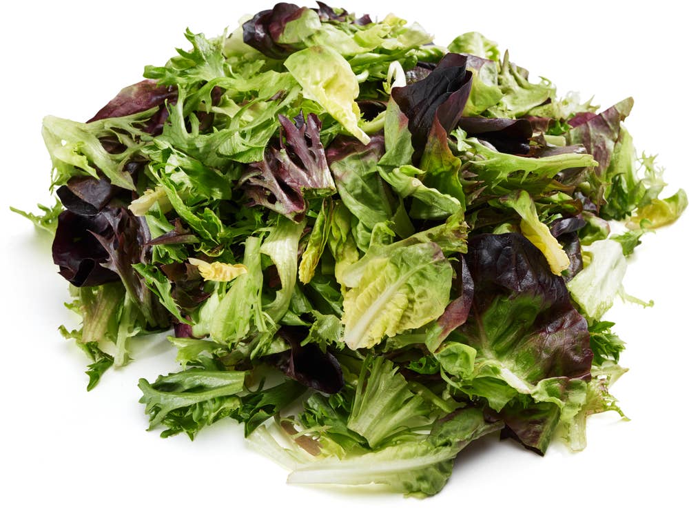 Rød og Grønn salatmiks Vasket, Norge