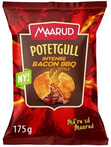 Maarud Potetgull intense bacon BBQ style