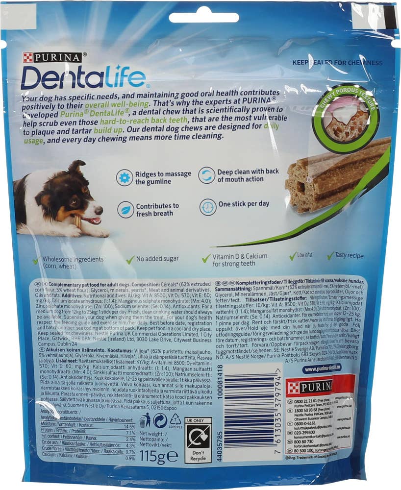 Purina Dentalife Medium 5 stk
