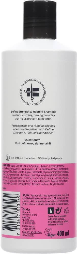 Define Strength & Rebuild Shampoo
