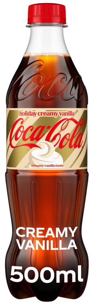 Coca-Cola Holiday creamy vanilla 500 ml