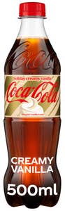Coca-Cola Holiday creamy vanilla