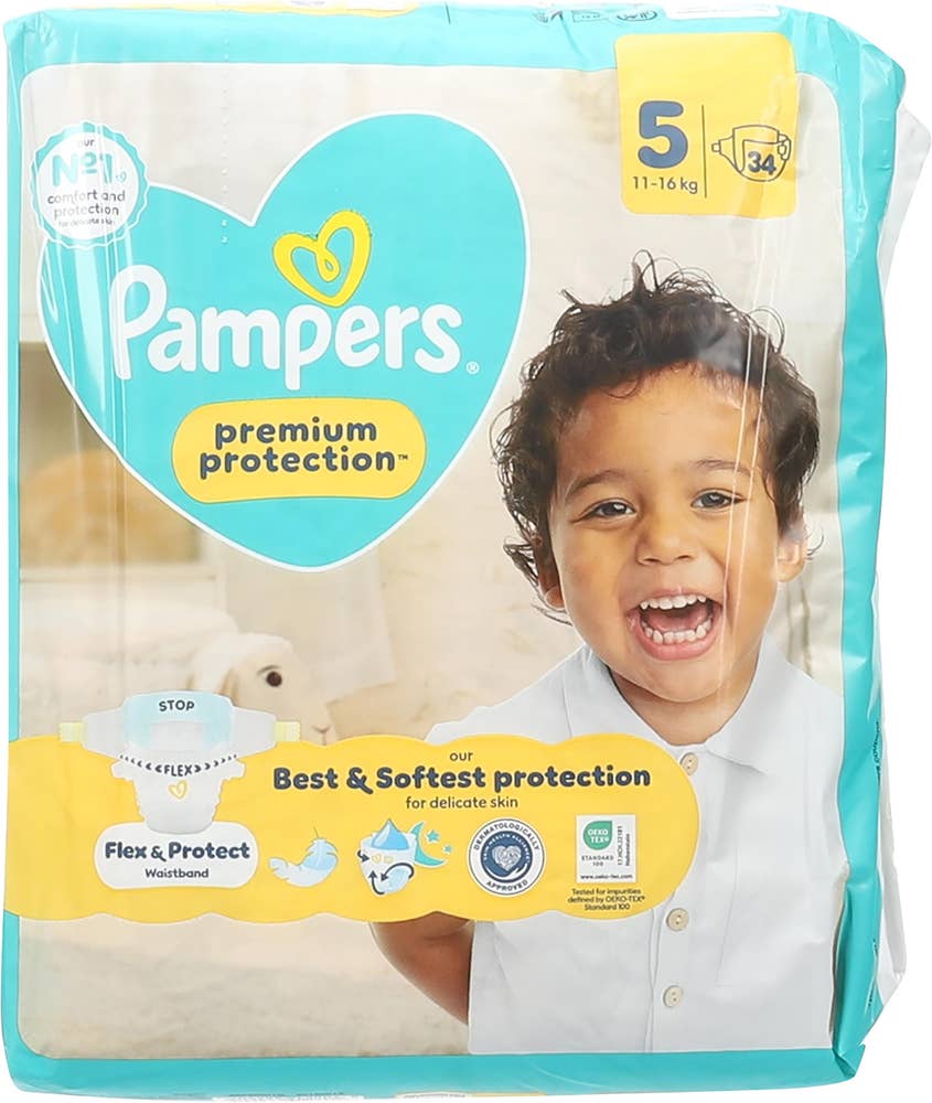 Pampers Bleier Premium-Protection S5 11-16KG