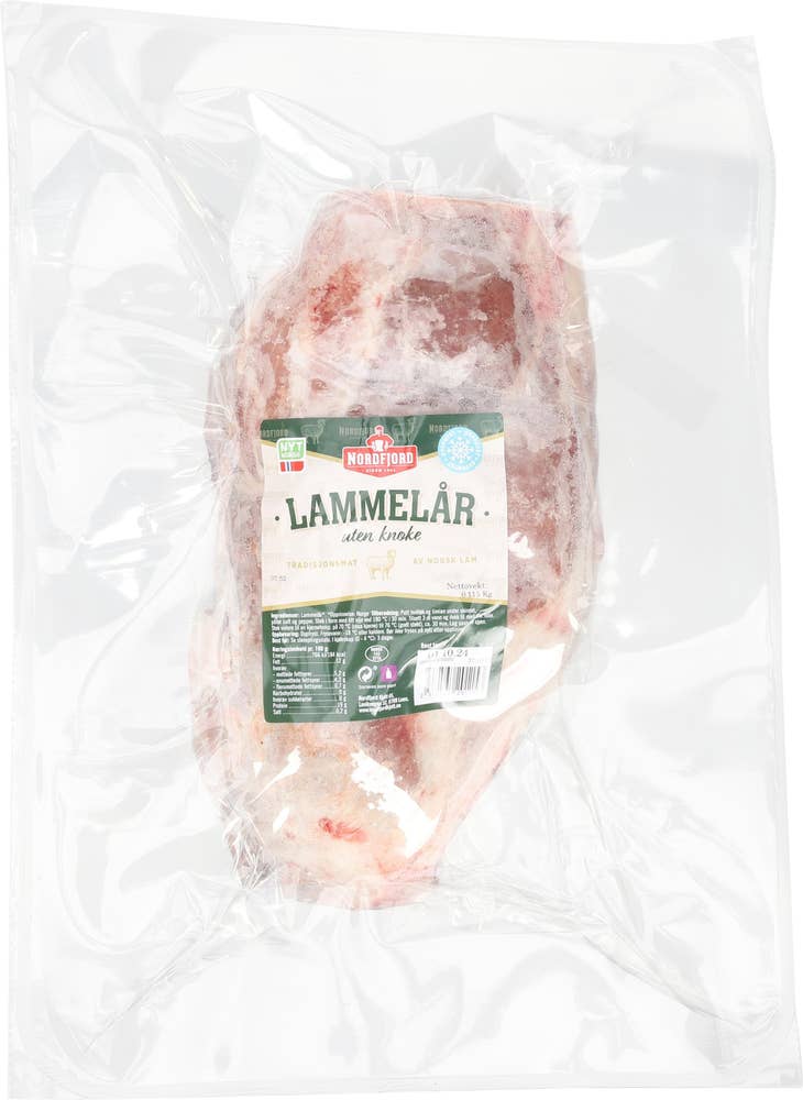 Nordfjord Lammelår Uten knoke