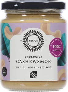 Helios Cashewsmør naturell Økologisk