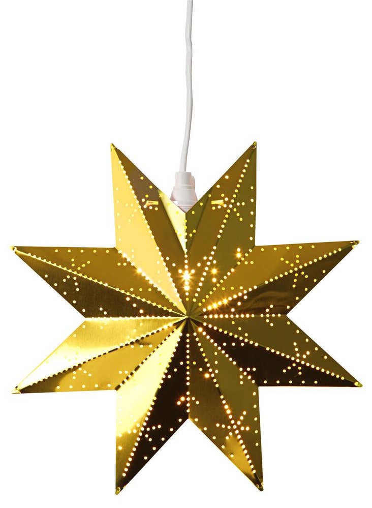 Clas Ohlson Julestjerne i messing