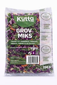 Huseby Gaard KUTTA Grovmiks Grønnkål, hodekål, rødkål, rødbete og gulrot