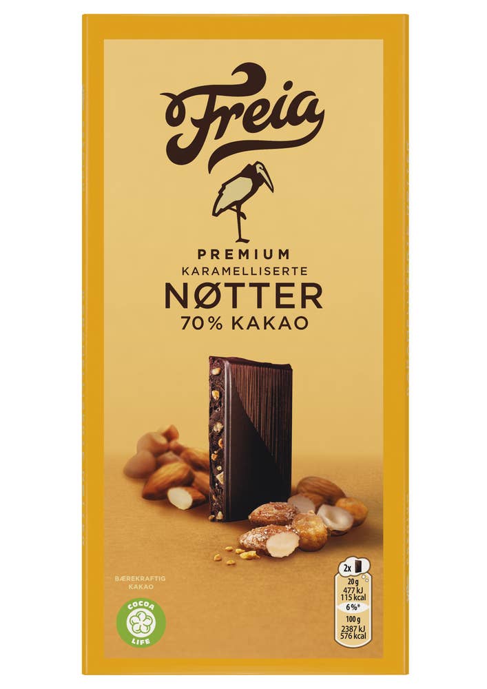 FREIA Premium Karamelliserte Nøtter