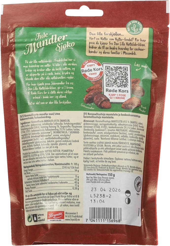 Den Lille Nøttefabrikken Julemandler