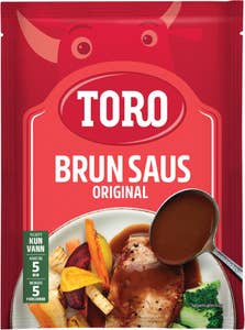 Toro Brun saus uten løk