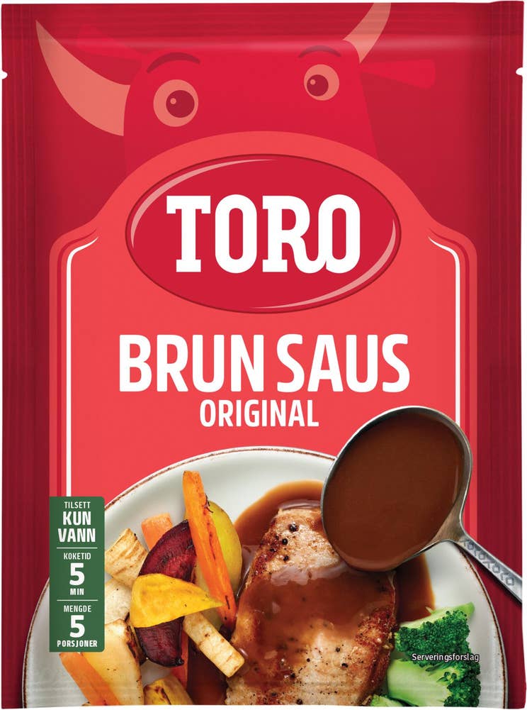 Brun saus uten løk 44 g
