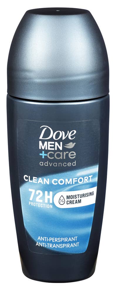Dove Men+care Roll-on Clean Comfort Deo Antiperspirant Advanced Care