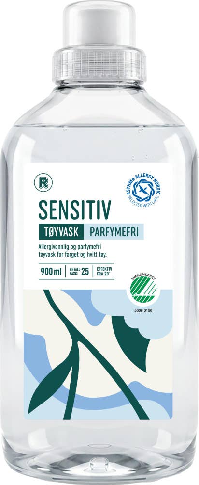 R Sensitiv tøyvask Parfymefri