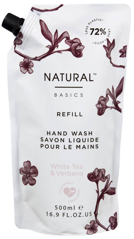 nb Refill Hand Wash White Tea & Verbena 500ml