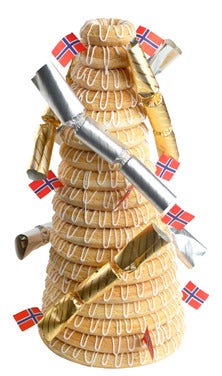 Kransekake 18 ringer Vår laveste Pris