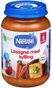 Nestlé Lasagne med kylling Fra 8 m