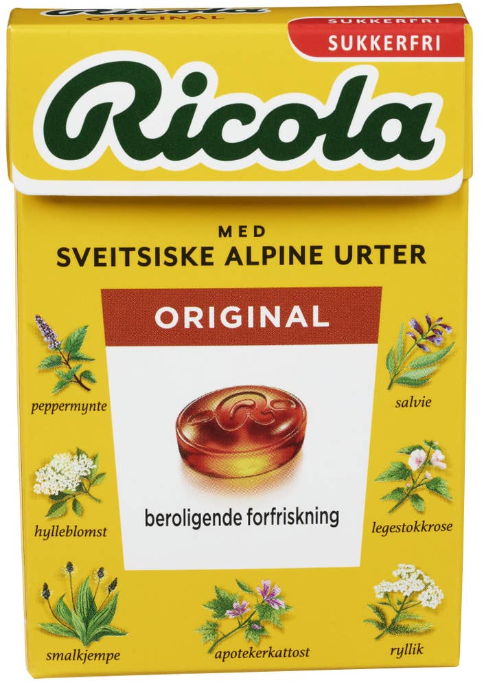 Ricola Original Sukkerfri