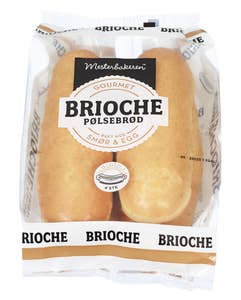 Mesterbakeren Brioche Pølsebrød 4pk