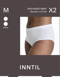 Inntil High Waist truse Hvit, str. M