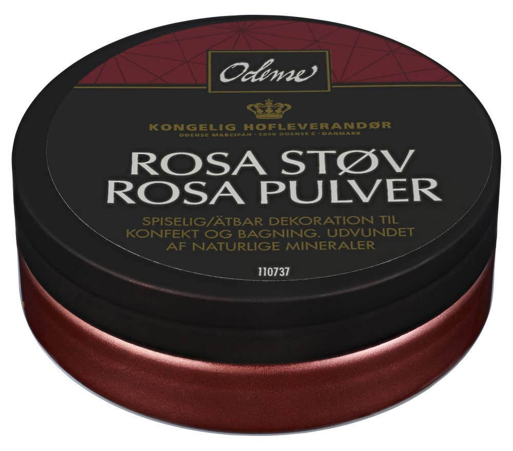 Odense Rosa støv Kakedekor