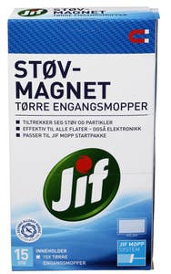 Jif Tørrmopp Støvmagnet Refill