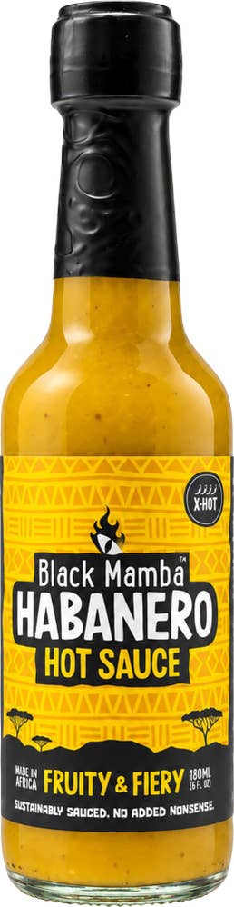 Black Mamba Habanero Chili Sauce Extra Hot