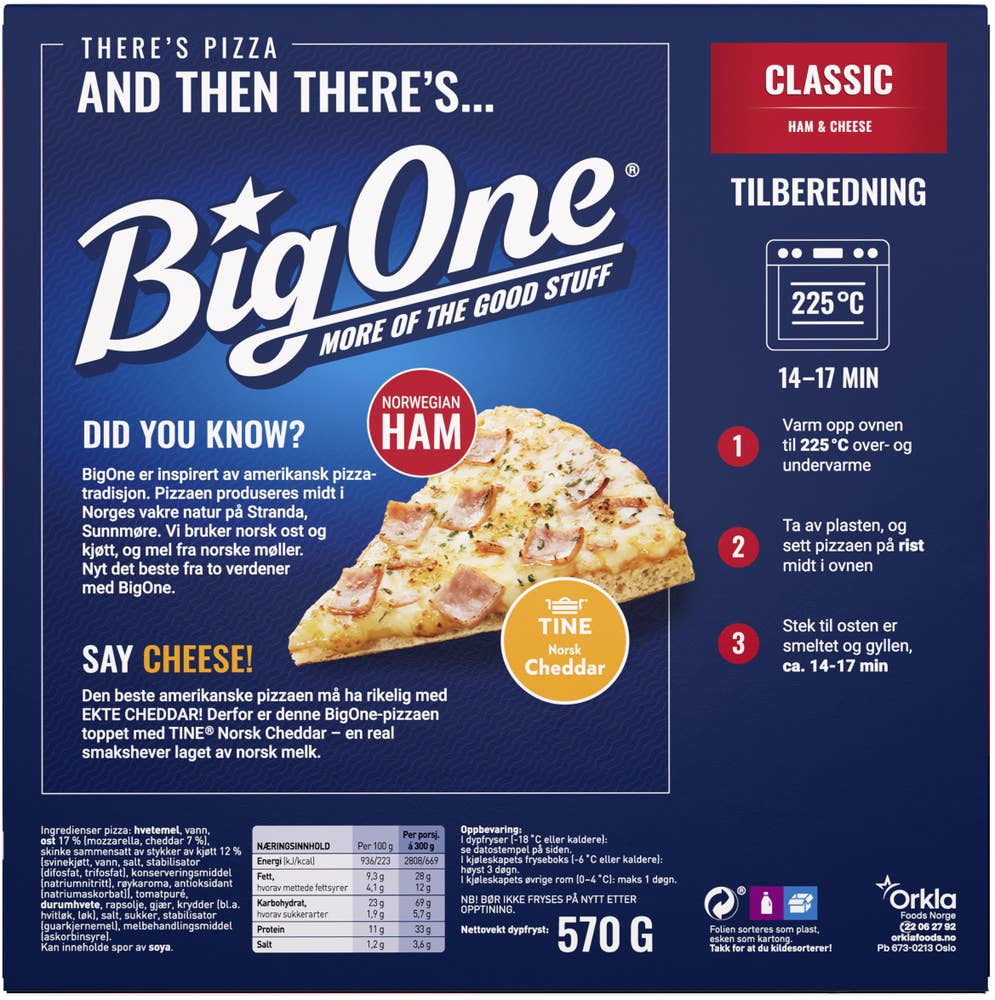 Big One Classic Pizza