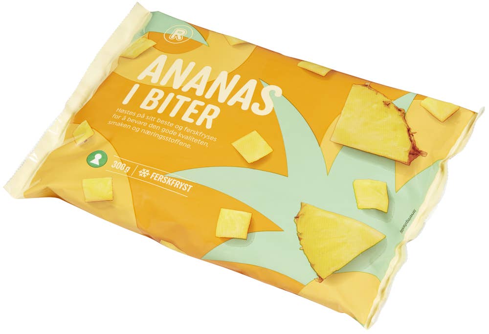 R Ananas i biter