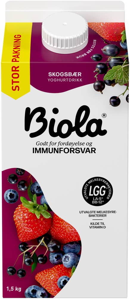 TINE Biola Skogsbær Partivare