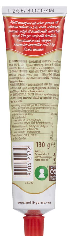 Mutti Tomatpuré