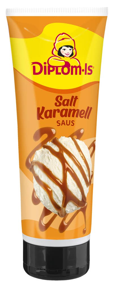 Diplom-Is Salt karamellsaus