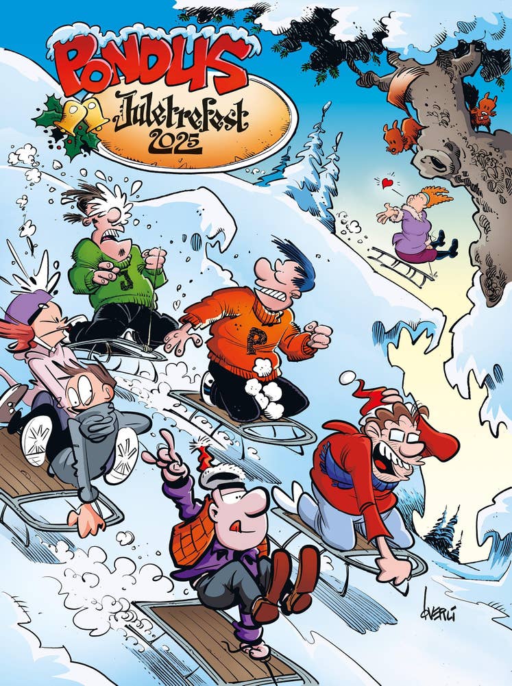 Bladcentralen Pondus Juletrefest Julen 2025