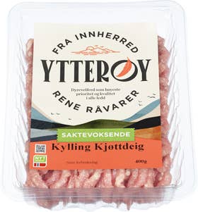 Ytterøy Kylling kjøttdeig Saktevoksende kylling