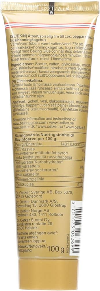 Dr. Oetker Hvit bakelim Til pepperkakehus