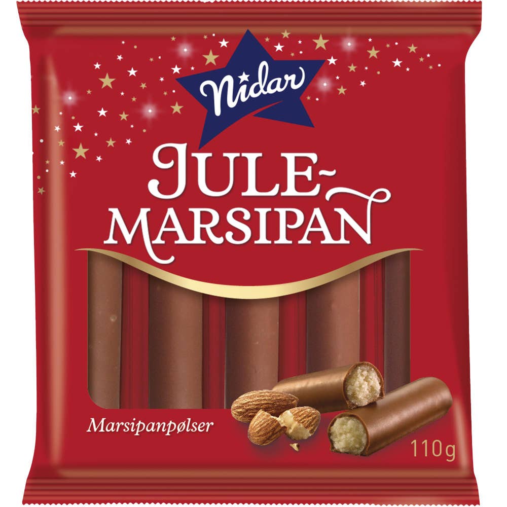 Nidar Marsipanpølser 5 stk
