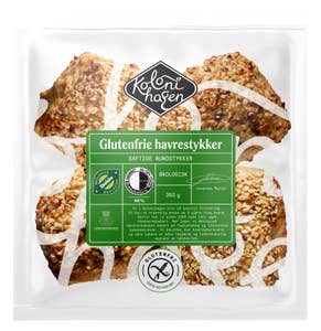 Kolonihagen Bakeri Kolonihagen Glutenfrie Havrestykker 4 stk