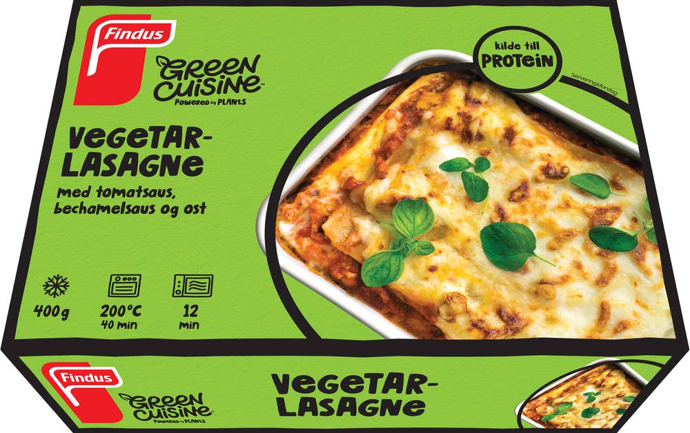 Findus Green Cuisine Vegetarlasagne