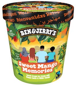 Ben & Jerry's Sweet mango memories