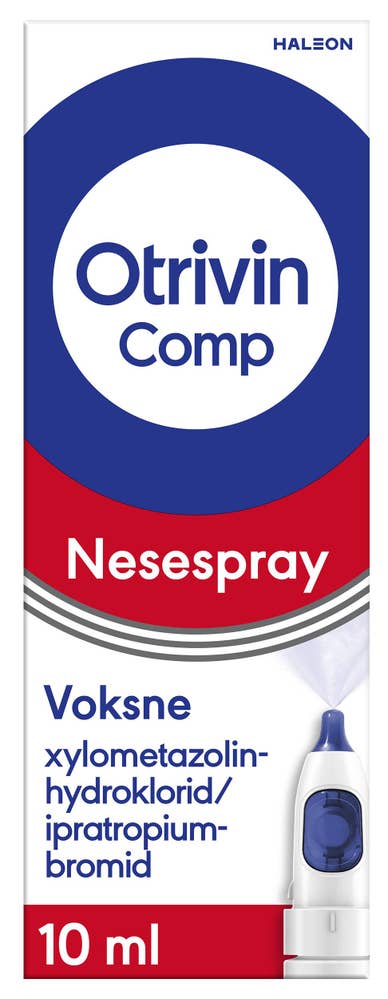 Otrivin Comp nesespray for voksne 0.5mg/ml + 0.6mg/ml