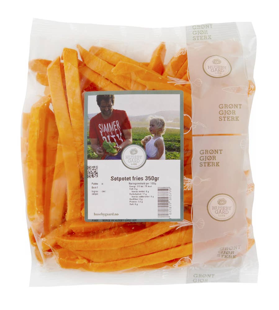 Huseby Gaard KUTTA Søtpotet-staver