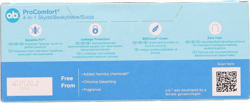 O.B.® ProComfort® Super Plus 16 stk