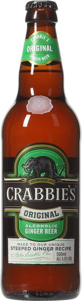 Crabbies Ginger Beer 4%