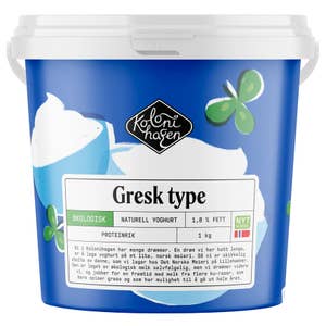Kolonihagen Gresk inspirert yoghurt