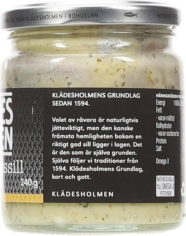 Klädesholmen Mild sennepsild