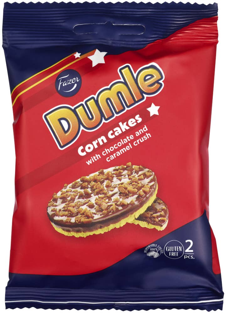 Fazer Dumle riskake 2-pk