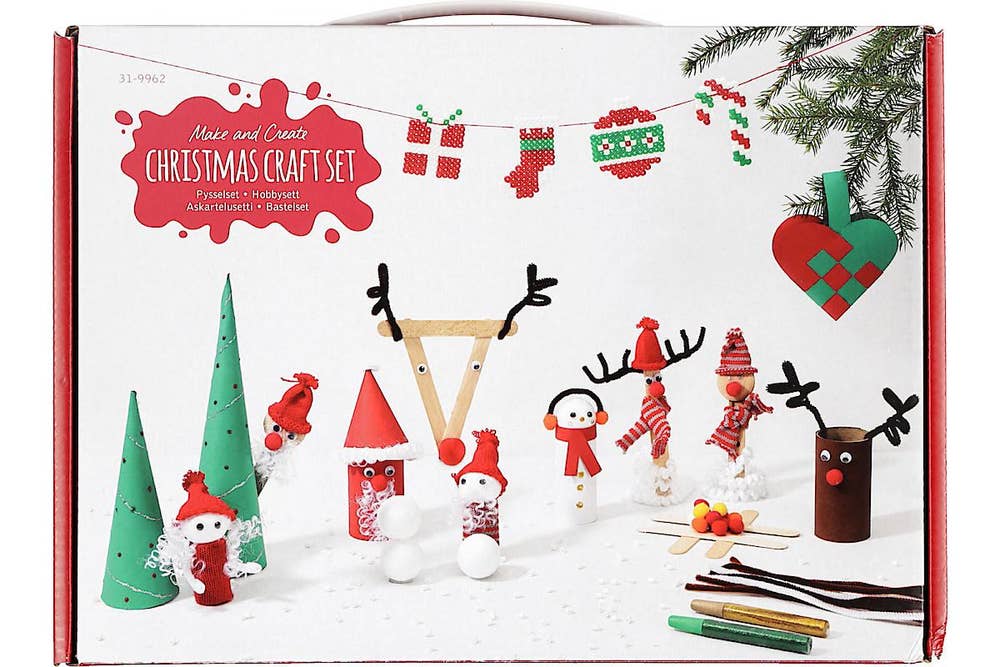 Clas Ohlson Hobbyboks Juleverksted