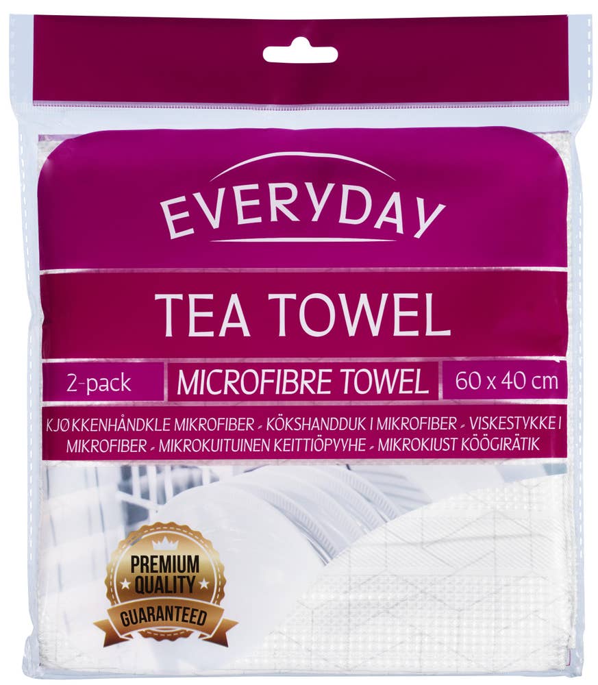 Everyday Mikrofiberklut tørkehåndkle